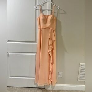 Azazie dress pearl pink A2